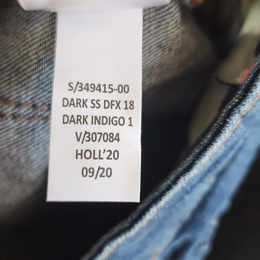 Gap Girls Dark Indigo Adjustable Waistband Skinny Jeans size 14